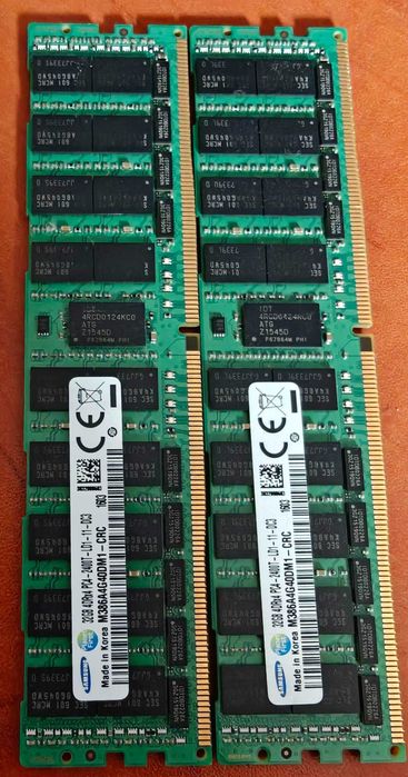 Pamięć RAM Serwerowa Samsung 2x32GB = 64GB DDR4 LRDIMM ECC PC4-2400T