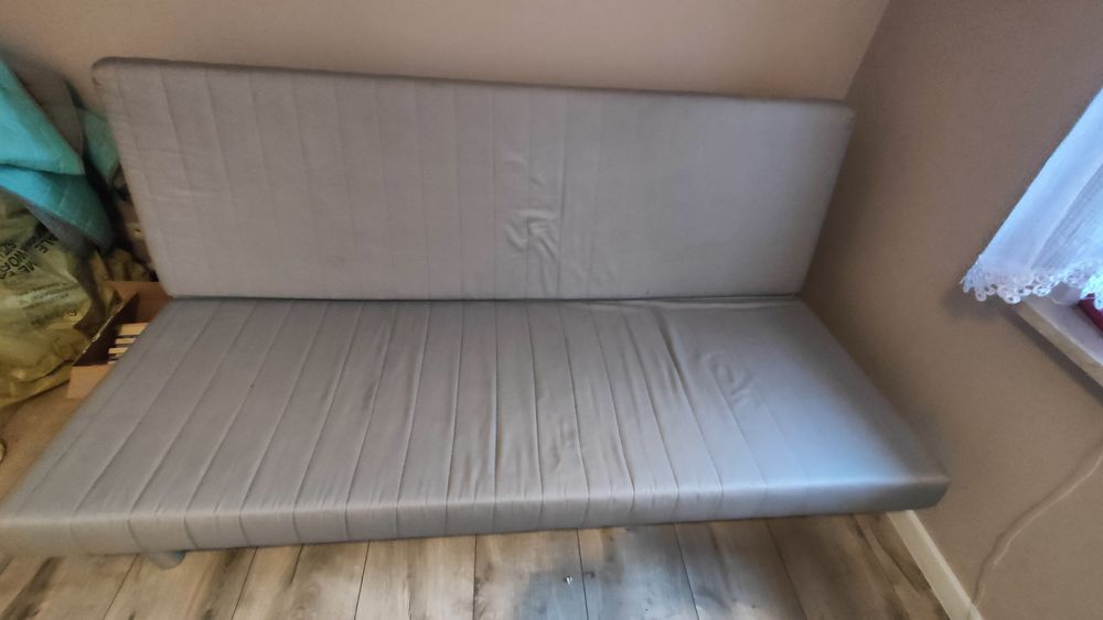 IKEA Beddinge z materacem i pojemnikiem