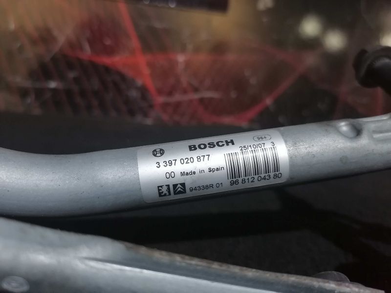 Motor De Limpa Vidros Peugeot 207 Cc (Wd_)