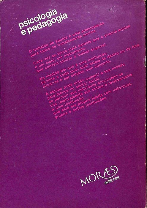 "O trabalho social em equipa" de Philippe Monello e Victor Jacobson