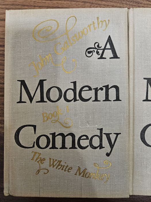 3 книги John Galsworthy - A Modern Comedy 3 томи англійською