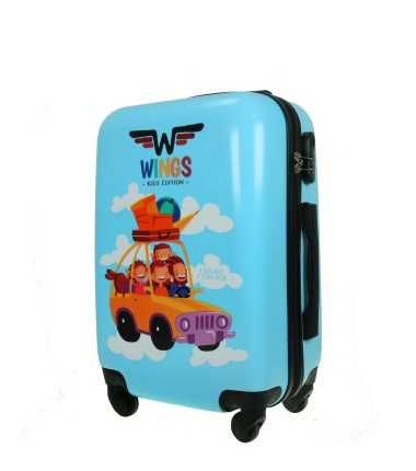 WINGS zestaw 2 walizek  JAY CARS S+XS