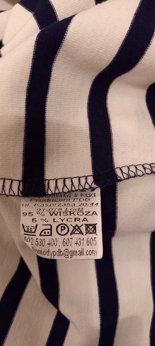 Sukienka letnia w paski