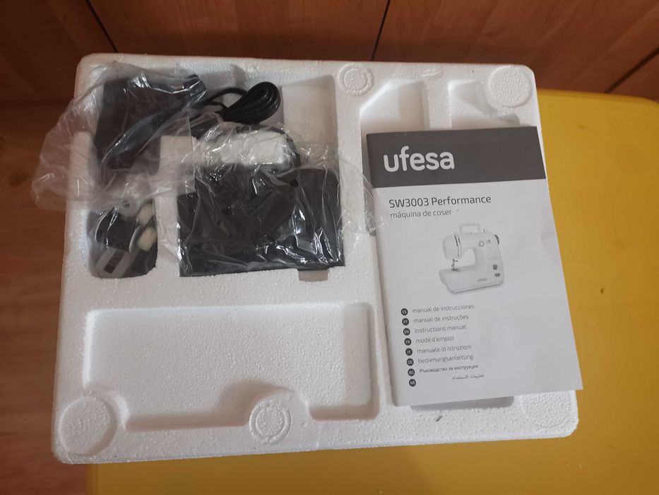 Nowa Maszyna do szycia Ufesa SW3003 Performance 30 ściegów LCD