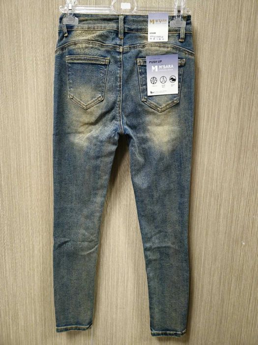 Jeansy rurki MSara r. 31 (XL/XXL) elastyczne Push Up !!!
