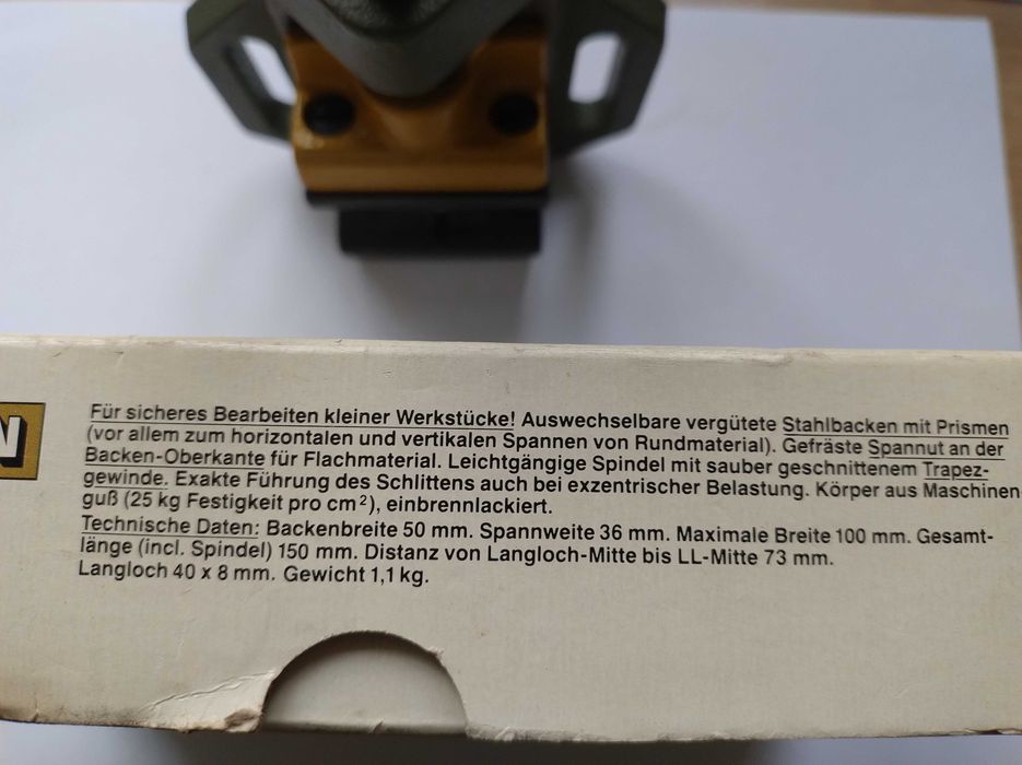 Imadło maszynowe PROXXON MS 50/Vintage dla modelarza, majsterkowicza/