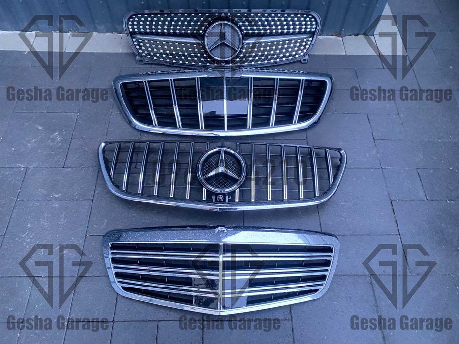 Решетка решітка mercedes мерседес gla slk sl ml glc glk gls gle glb gl