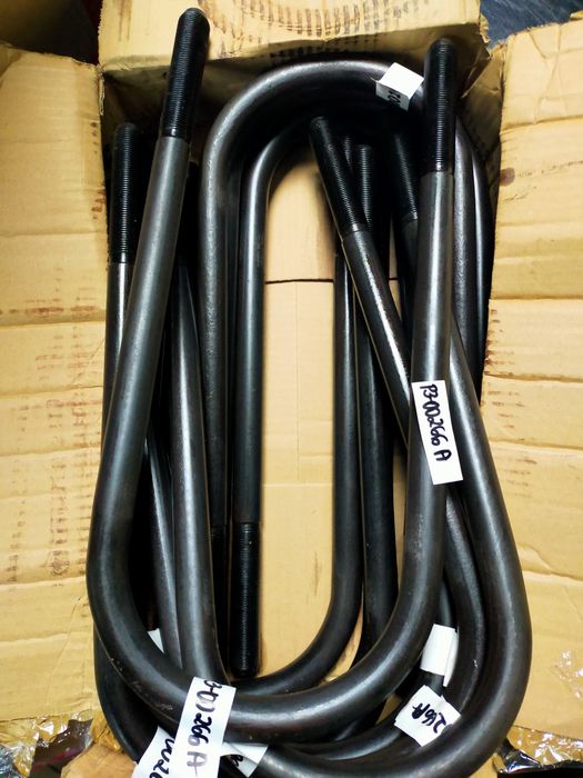 Strzemię resoru M20x1,5x135x370/390 na rurę Brandys BSS 12ton nowe FV