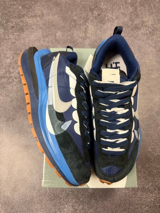 Nike x Sacai VaporWaffle Blue Brown