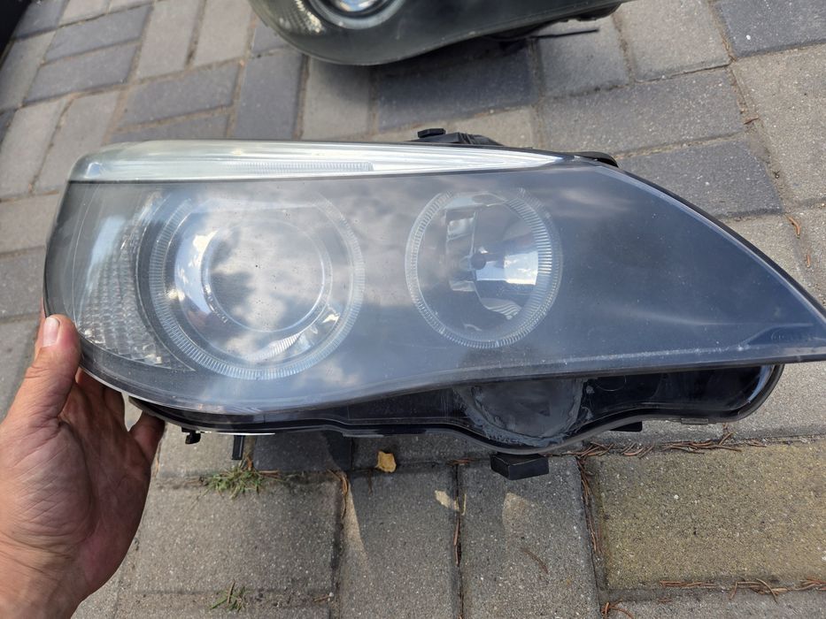 BMW e60 e61 lampa prawa bixenon dynamic xenon D2S skrętna eu przedlift