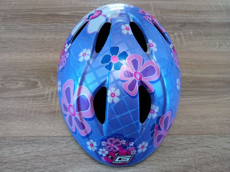 Kask rowerowy Galaxy dla dziewczynki S (52-56cm)