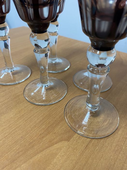 Бокалы из Цветного Хрусталя 17 см