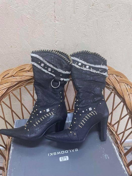 Кожа натур  сапоги  р 37