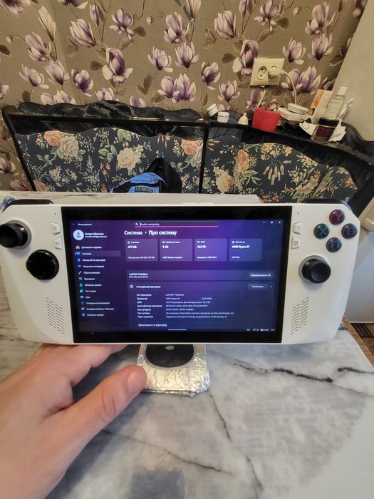 Asus Roq Ally турбо пушка