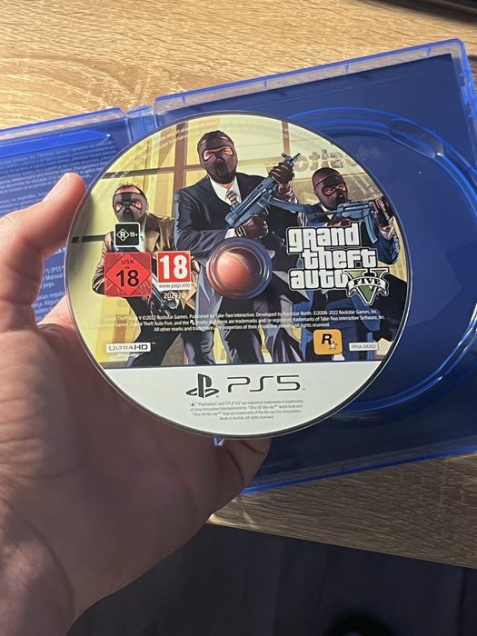 Gta 5 para ps5 em disco
