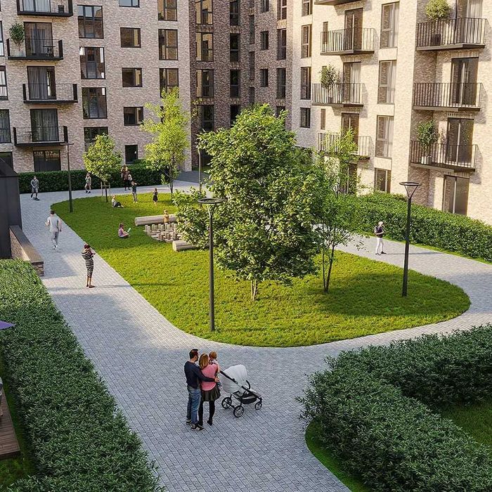 Продаж 1к квартири в закритому малоповерховому ЖК Wawel