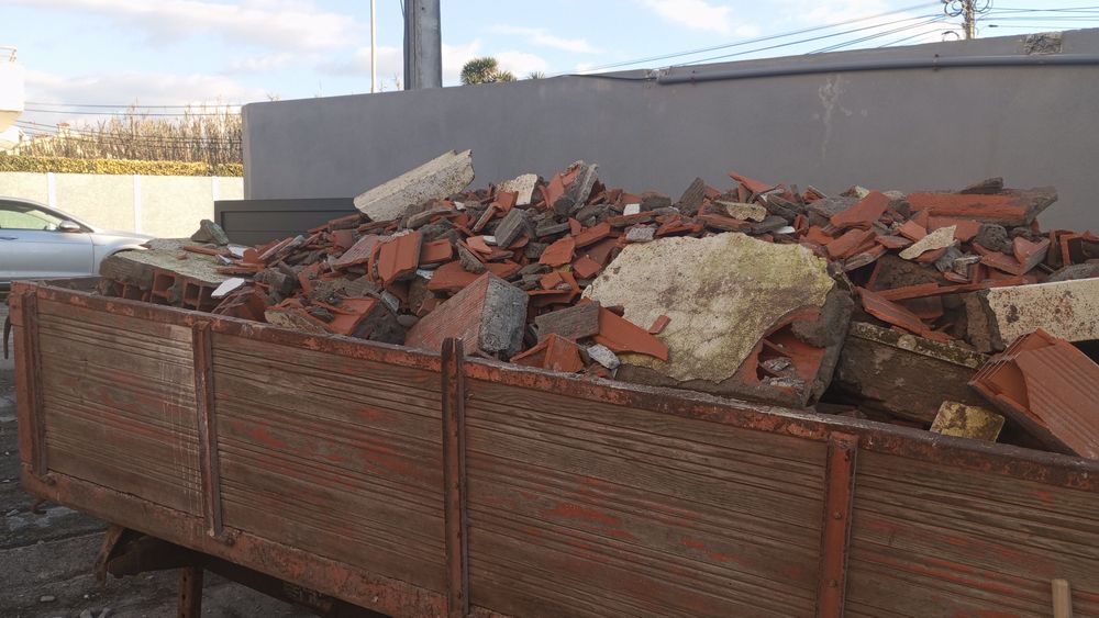 Reciclagem de entulhos de obras