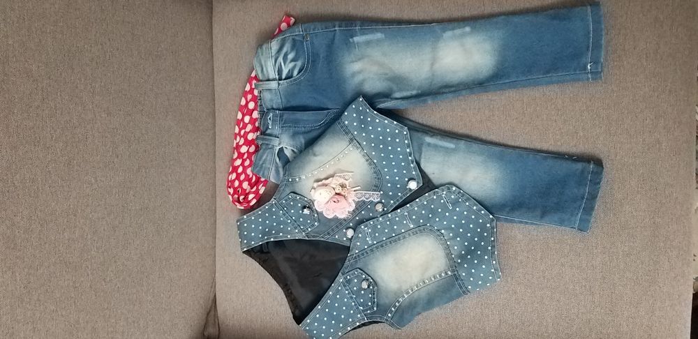 Костюм джинсовый 3 в 1