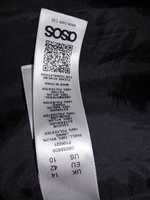 В наличии
Плащ тренч р 50 - 52
ASOS