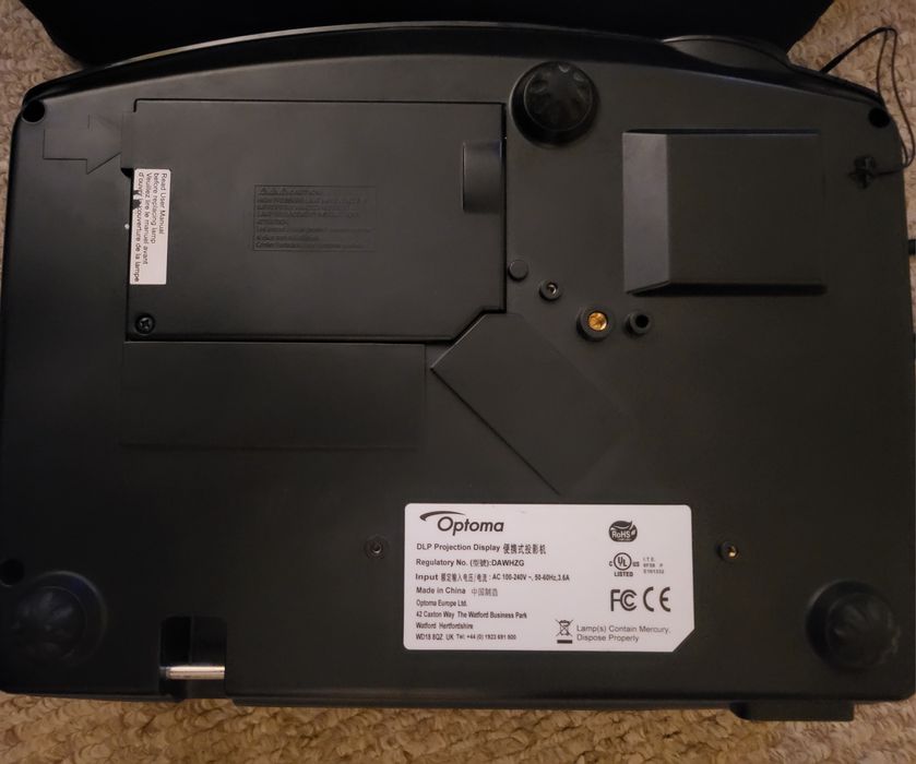 Портативный проектор Optoma DLP Projection Display (модель DAWHZG).