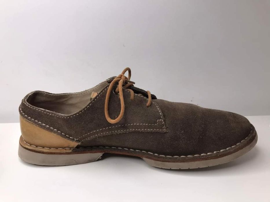 Półbuty meskie skórzane lekkie Clarks Rozmiar 42