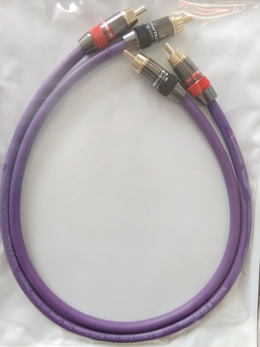 Melodika przewody rca 2x 0.5m mdc1110