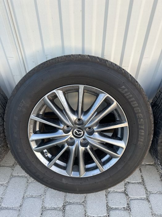Колеса мазда сх5 диски резина Bridgestone 225 65 R17 Mazda cx5