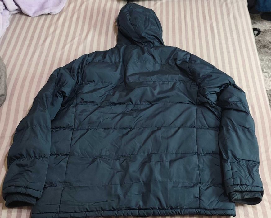 Мужская зимняя куртка Lee Cooper Two Zip Padded Jacket Navy