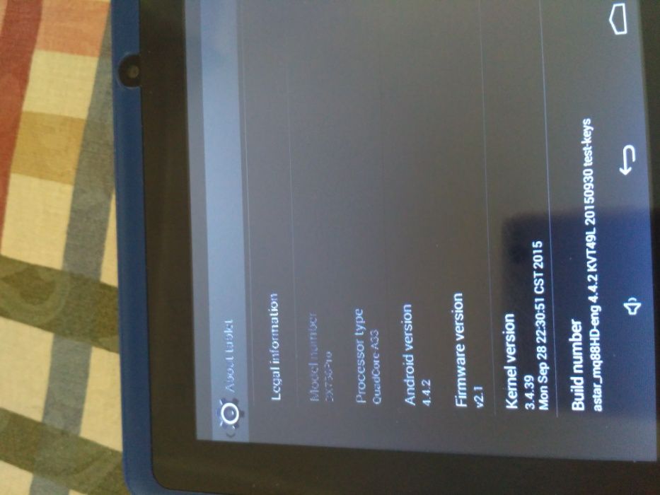 Продам планшет iRola Dx758 Pro Tablet PC 7''