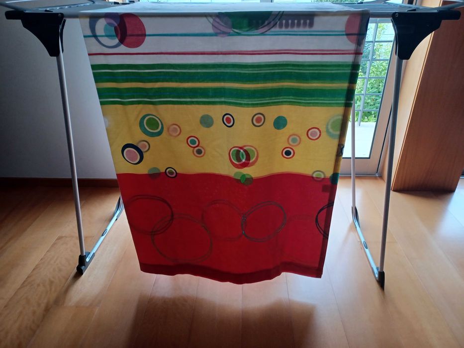 2 Cortinados de 4 argolas cada