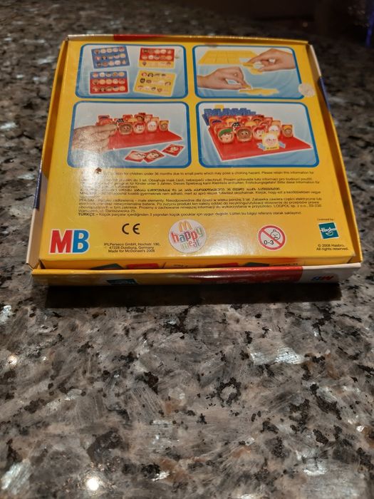 Gra McDonald kolekcja limited happy meal zgadnij kto to guess who puzz