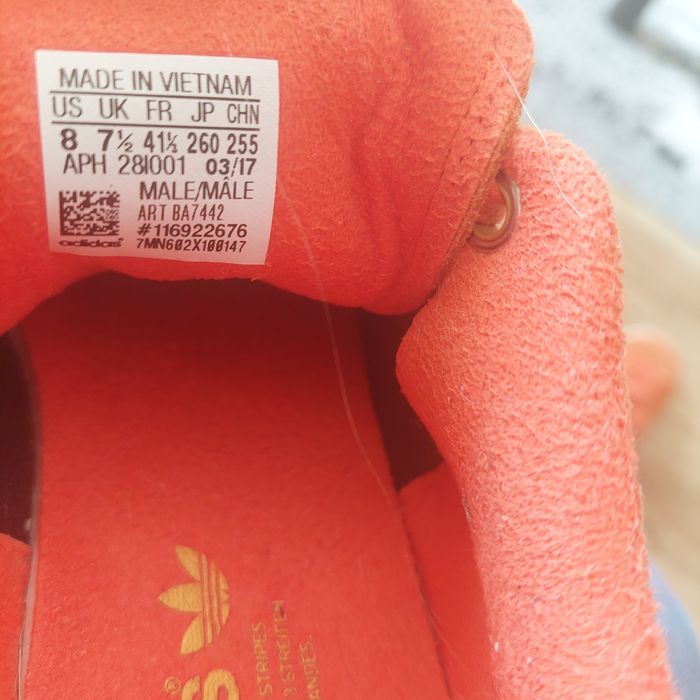 Adidas Stan Smith,  pomarańczowe, męskie