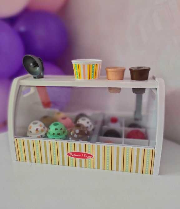 Lodziarnia drewniana Melissa and Doug nowa oryginalna