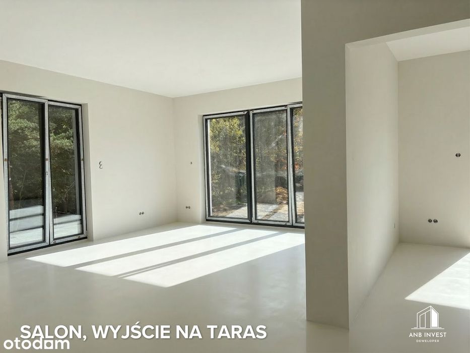 Apartament z tarasem - z widokiem na las.