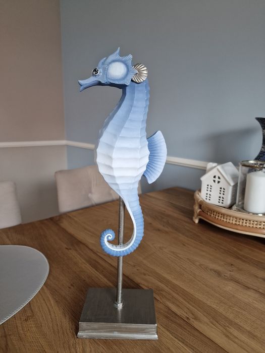 Dekoracja figurka konik morski Hamptons