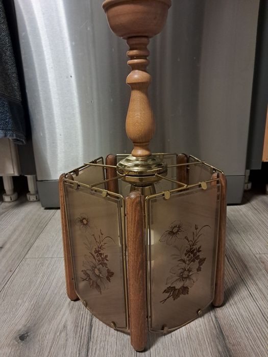 Lampa sufitowa pięciokątna