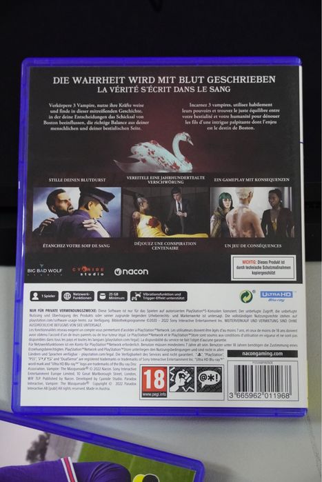 Gra PS5 Gry Playstation 5 Vampire, EA FIFA 22, 2023