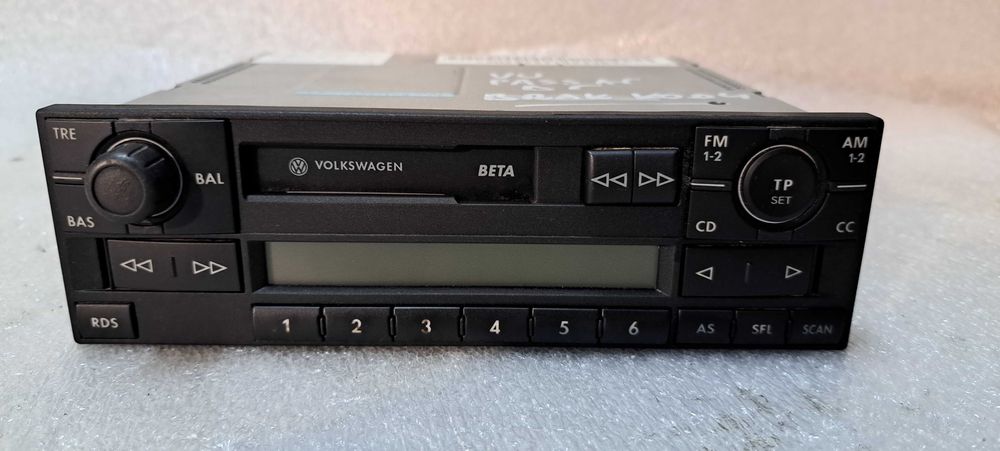Radio Volkswagen Beta VW Passat B5 -152E brak kodu