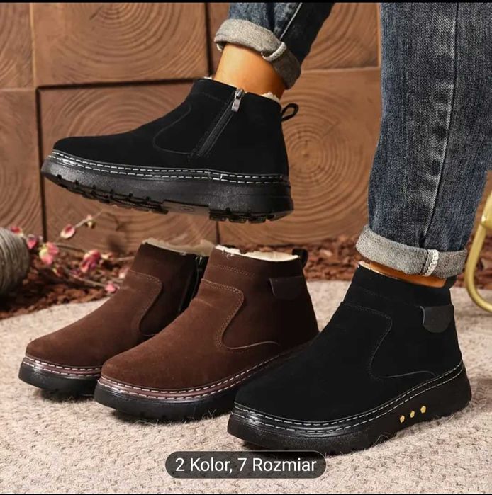 Buty męskie zimowe różne rozm