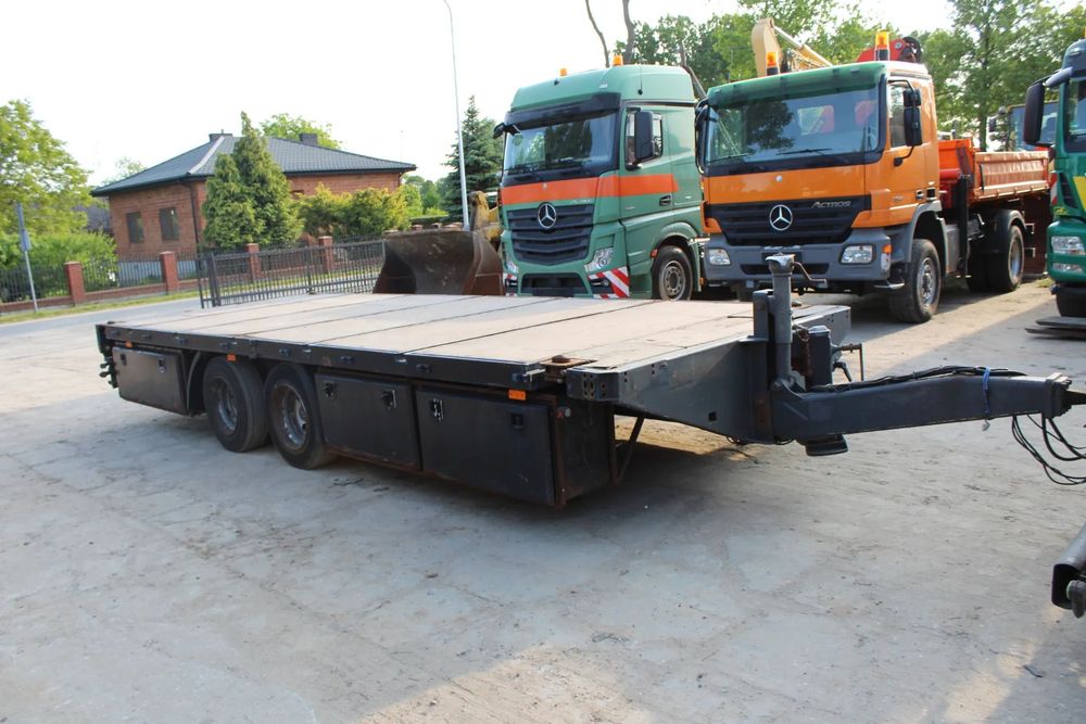 Fliegl Przyczepa Tandem Niskopodwoziowa
