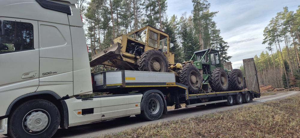 Transport/Niskopodwozie/Platforma/Koparka/Harvester/Forwarder