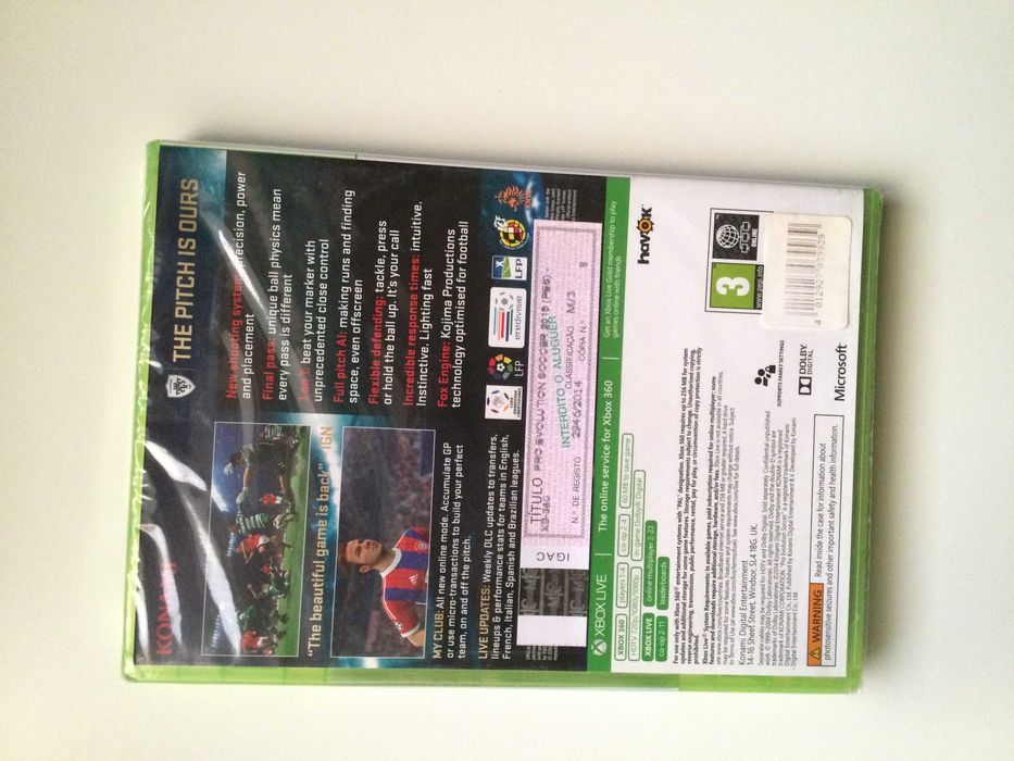 Xbox 360- Pes 2015 (selado)