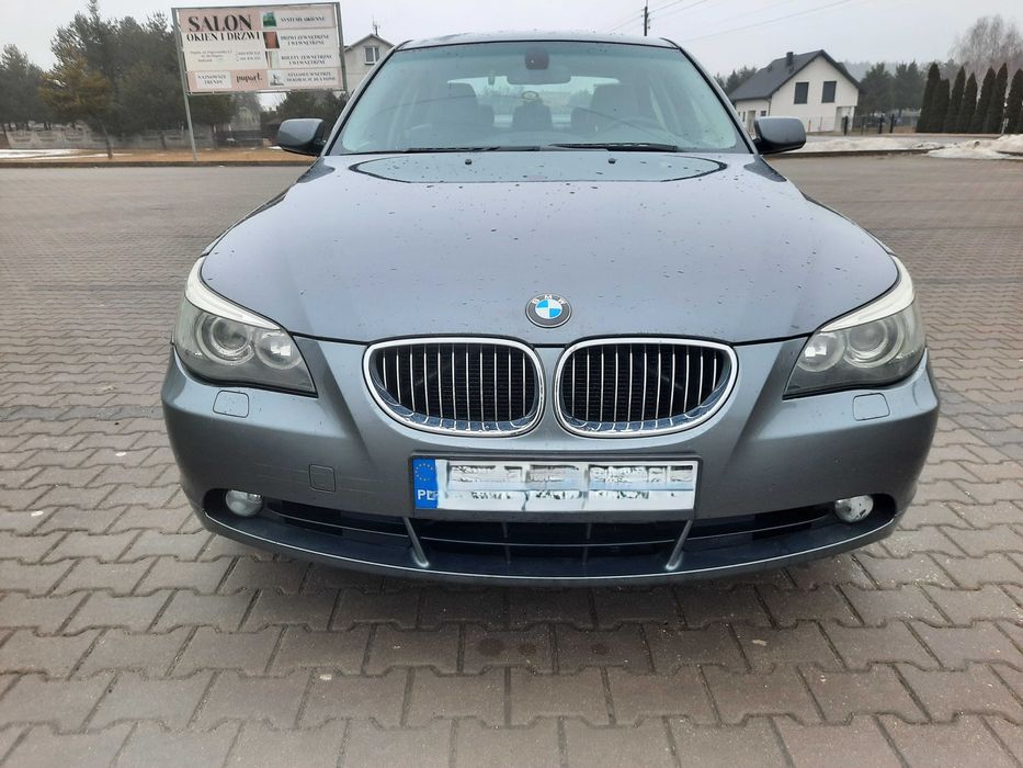 BMW E60, 525i, 218 KM, 2006 r.