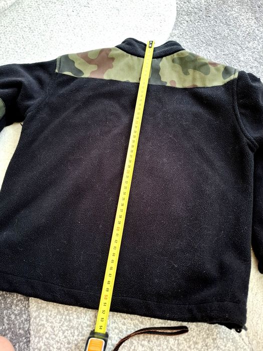 Polar wojskowy dziecięcy 128 bluza wojsko moro wzpantera