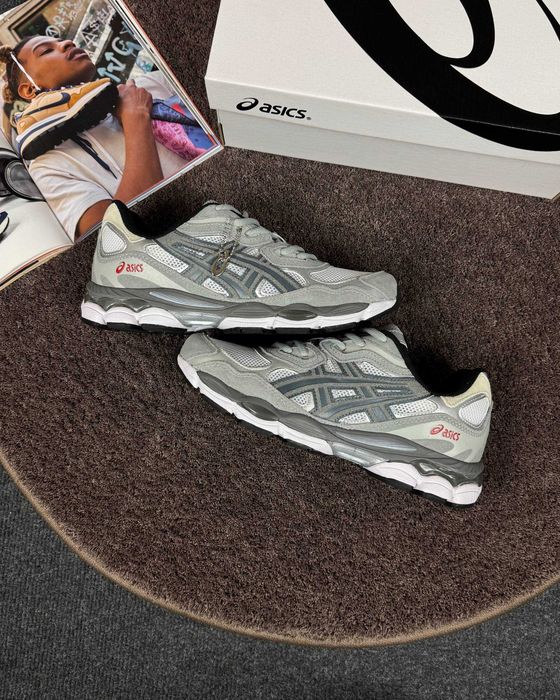 Кросівки Asics GEL-NYC Silver Grey /Кросовки Асикс/Кросовки мужские