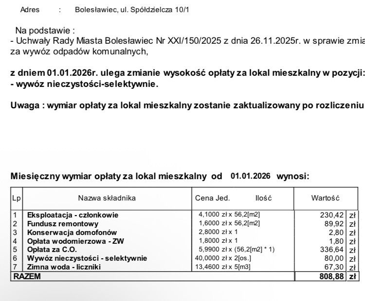 Do wynajęcia 4-pokojowe mieszkanie – 57 m², parter