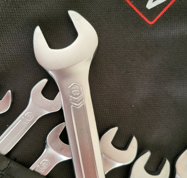 Набор ключей рожково накидных (15 шт) INTERTOOL STORM  ХТ 1005