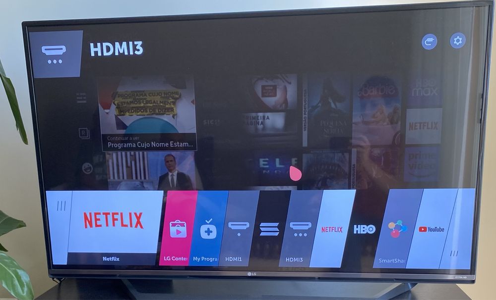 TV 4k LG 49’’ 49UF770V