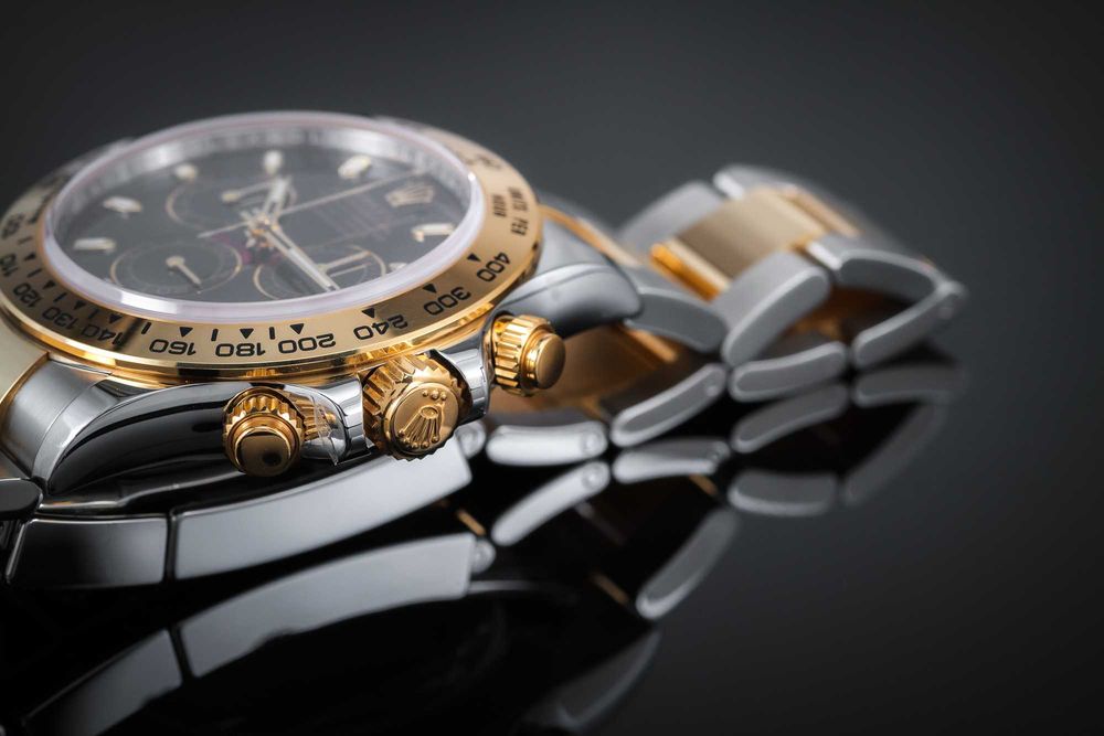 Zegarek Rolex Cosmograph Daytona 40mm czarna tarcza