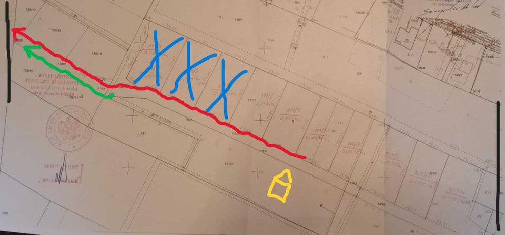 Żyrardów,  Puszcza Mariańska - działka budowlana